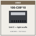 Unit C — light scuffs