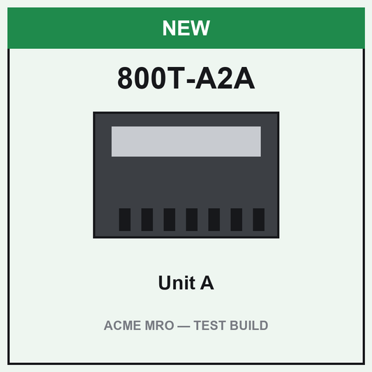 800T-A2A pushbutton