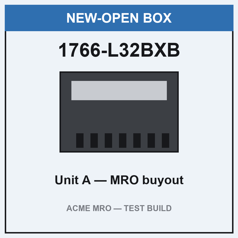 1766-L32BXB MicroLogix 1400