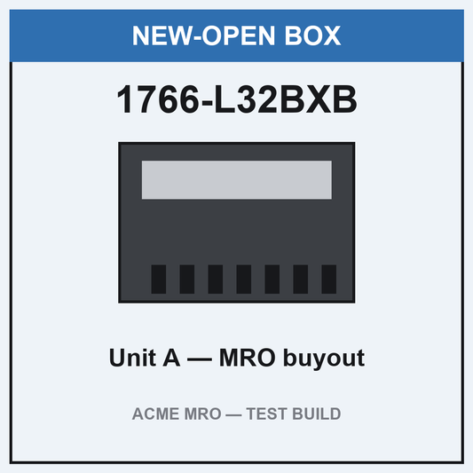 1766-L32BXB MicroLogix 1400